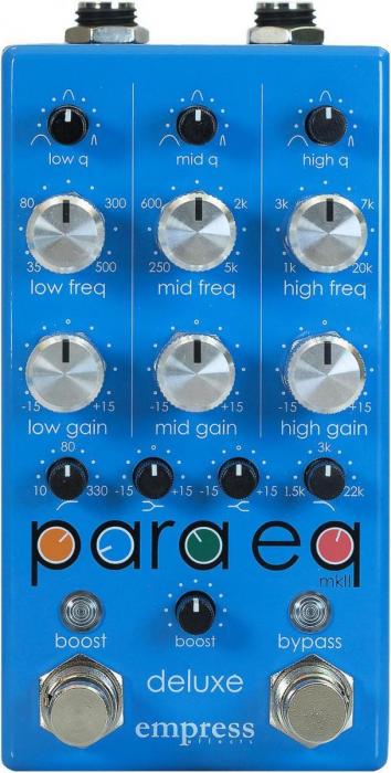 Eq & enhancer effect pedal Empress ParaEq MKII Deluxe