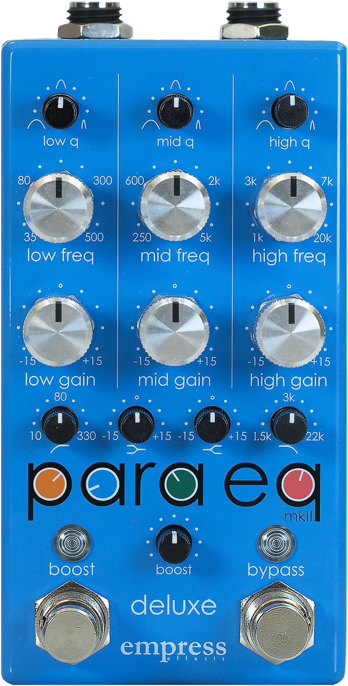 Empress Paraeq Mkii Deluxe - EQ & enhancer effect pedal - Main picture