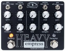 Overdrive, distortion & fuzz effect pedal Empress Heavy Distortion
