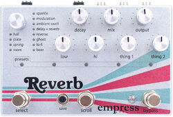 Reverb, delay & echo effect pedal Empress Reverb