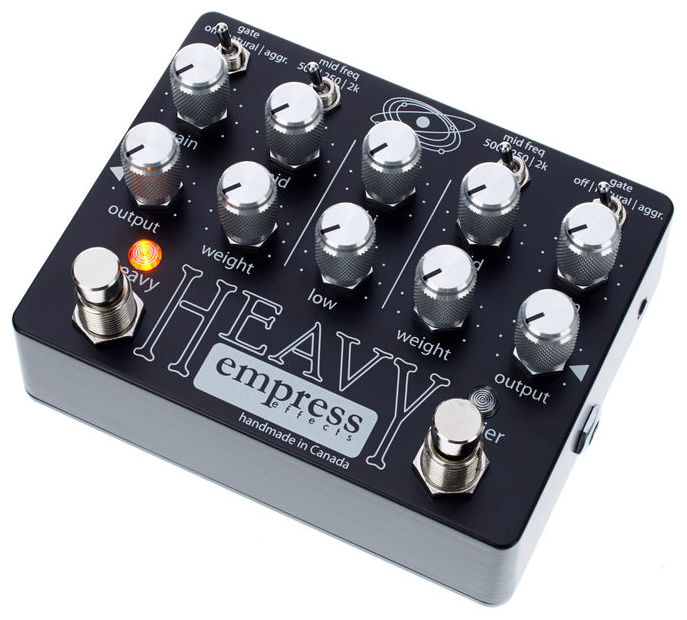 Empress Heavy - Overdrive, distortion & fuzz effect pedal - Variation 1