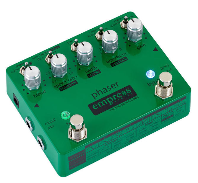 Empress Phaser Modulation, chorus, flanger, phaser & tremolo