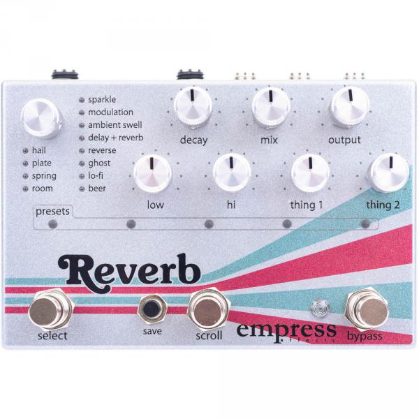 Reverb, delay & echo effect pedal Empress Reverb
