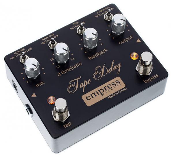 Empress Tape Delay Reverb, delay & echo effect pedal