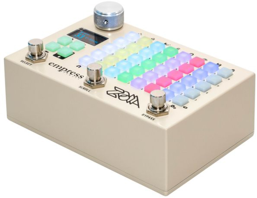 Empress Zoia 10k Ltd Beige - Modulation, chorus, flanger, phaser & tremolo effect pedal - Variation 1