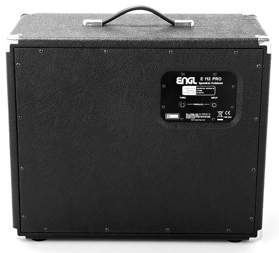 Engl Pro Straight E112vb 1x12 60w Black - Electric guitar amp cabinet - Variation 1