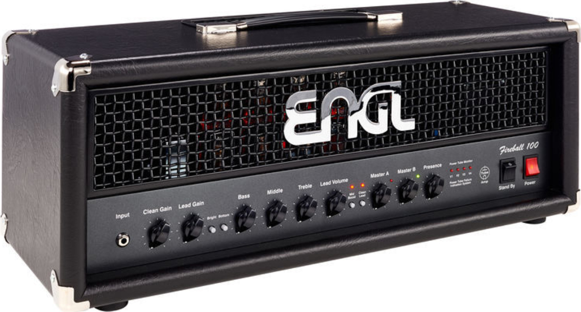Engl Fireball 100 E635 Head 100w 6l6 - Electric guitar amp head - Main picture