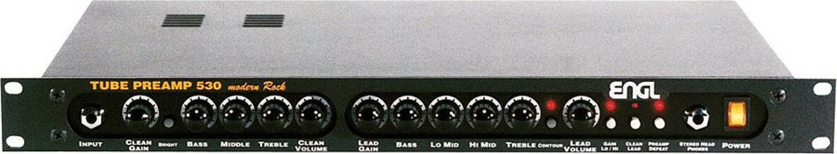 Engl Tube Preamp E530 - Electric guitar preamp in rack - Main picture