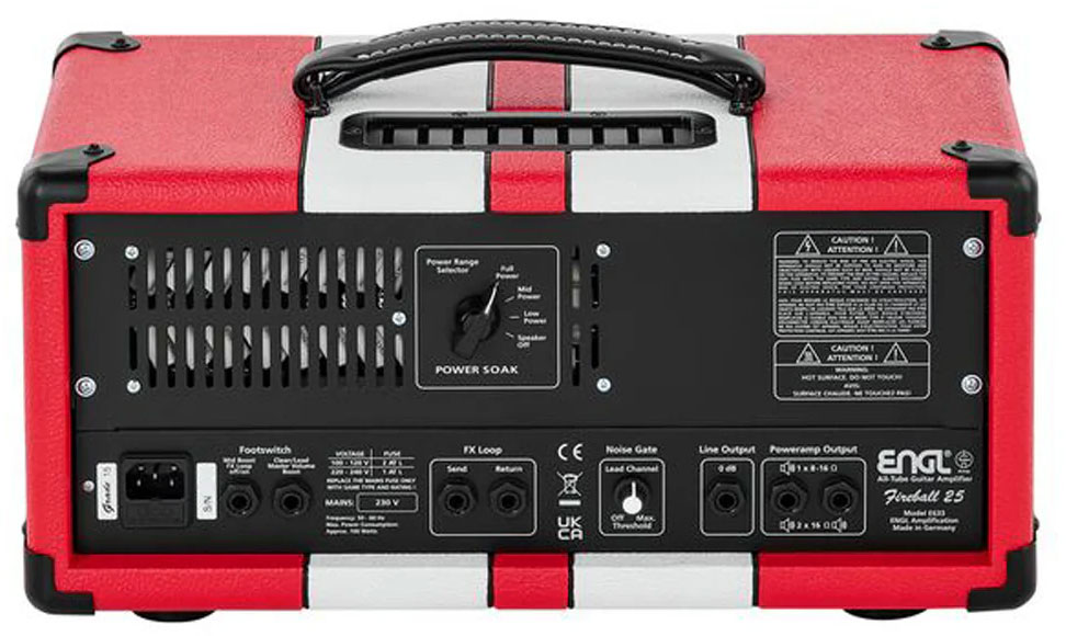 Engl Fireball 25 E633 40th Ann. Head - Electric guitar amp head - Variation 1