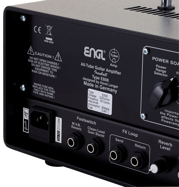 Engl Ironball E606 Head 20w Black - Electric guitar amp head - Variation 3