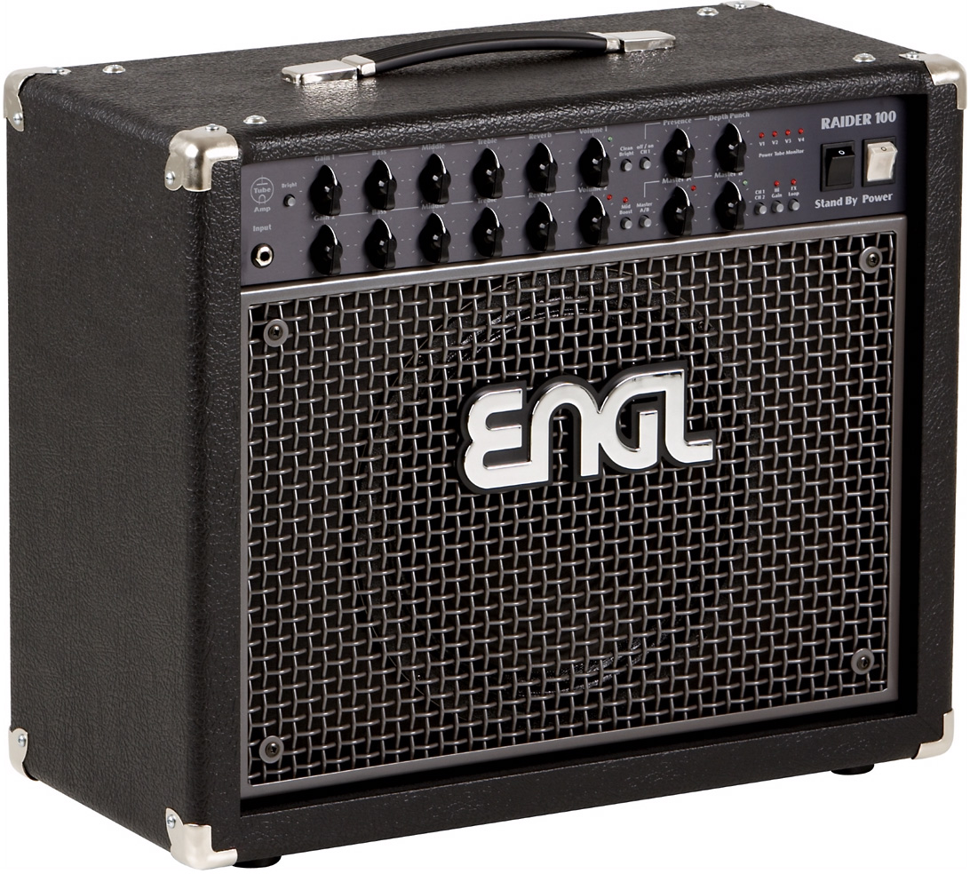 Engl Raider 100 E344 100w 1x12 Black - Electric guitar combo amp - Variation 1