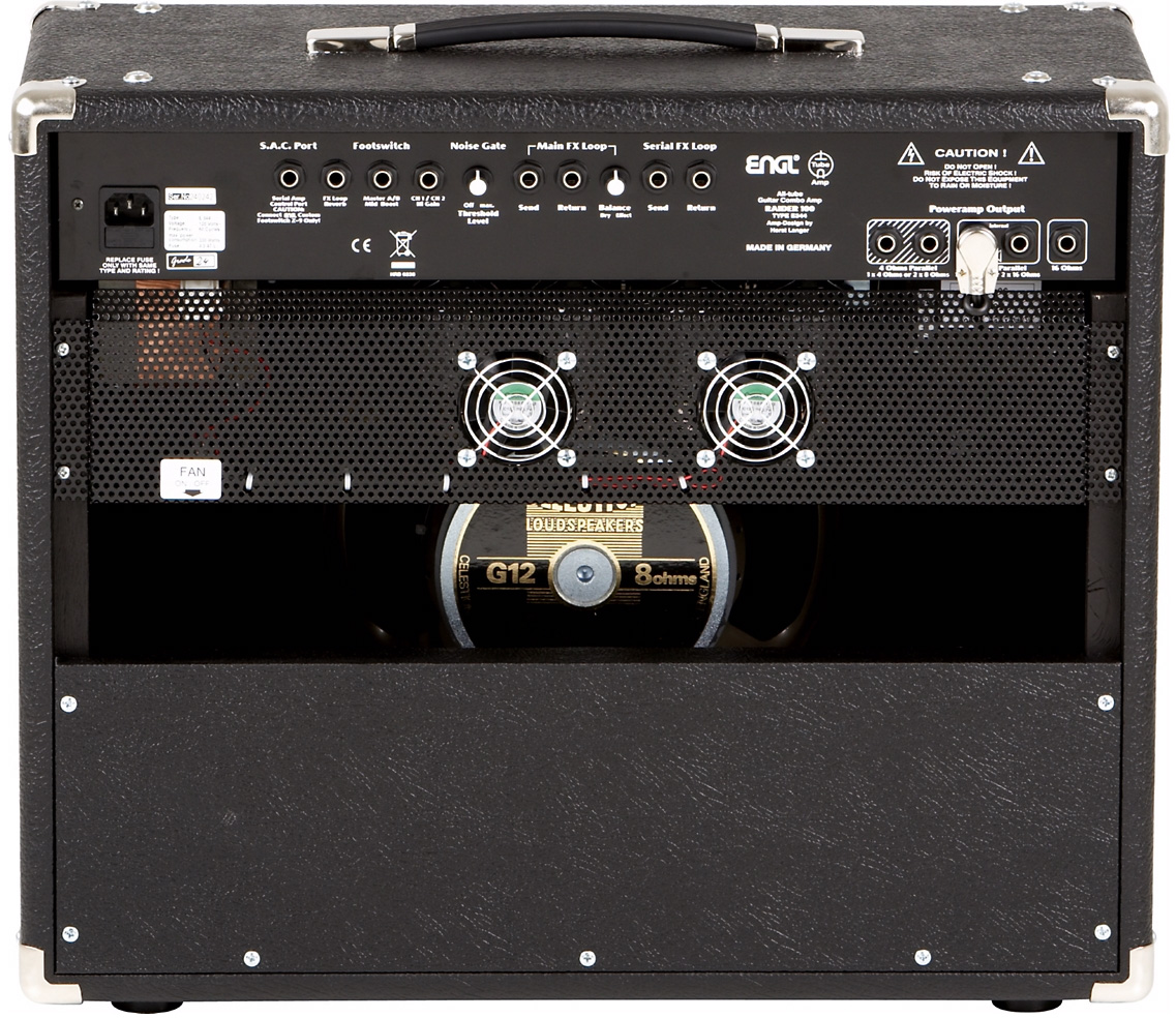 Engl Raider 100 E344 100w 1x12 Black - Electric guitar combo amp - Variation 2