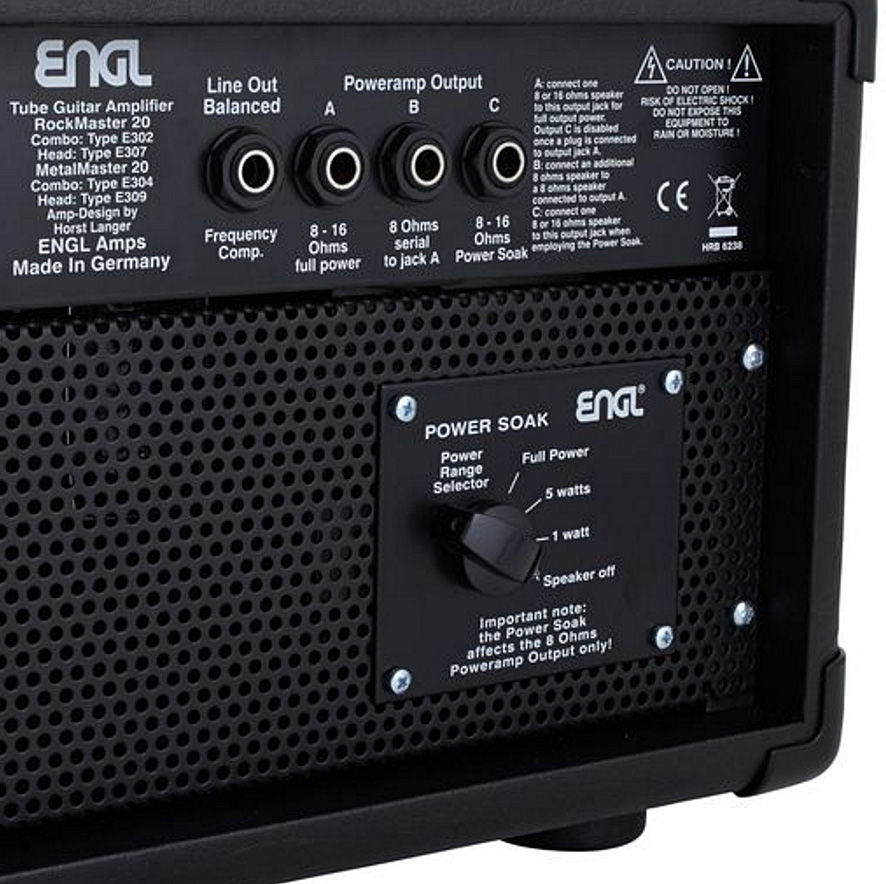 Engl Rockmaster E307 Head 20w Black - Electric guitar amp head - Variation 4