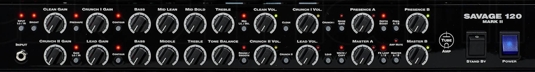 Engl Savage 120 Mark Ii E610ii Head 120w 6550 - Electric guitar amp head - Variation 3