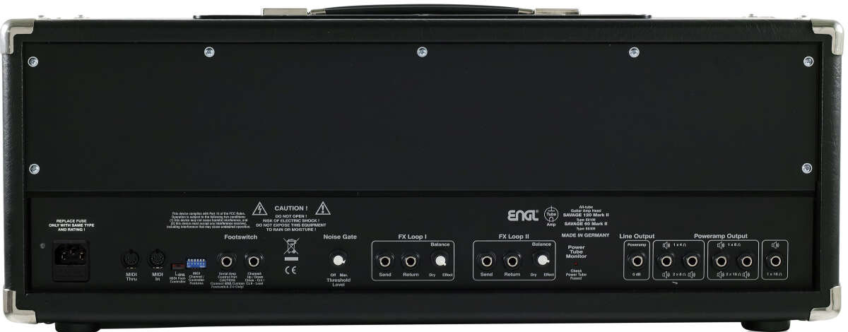 Engl Savage 60 Mark Ii E630ii Head 60w El34 - Electric guitar amp head - Variation 1