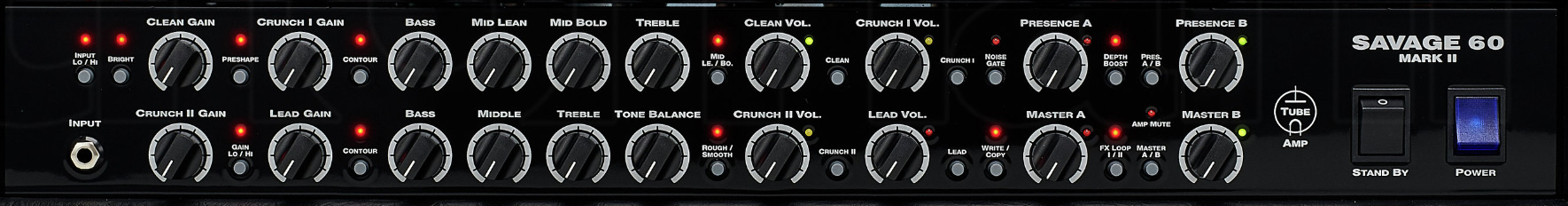 Engl Savage 60 Mark Ii E630ii Head 60w El34 - Electric guitar amp head - Variation 3