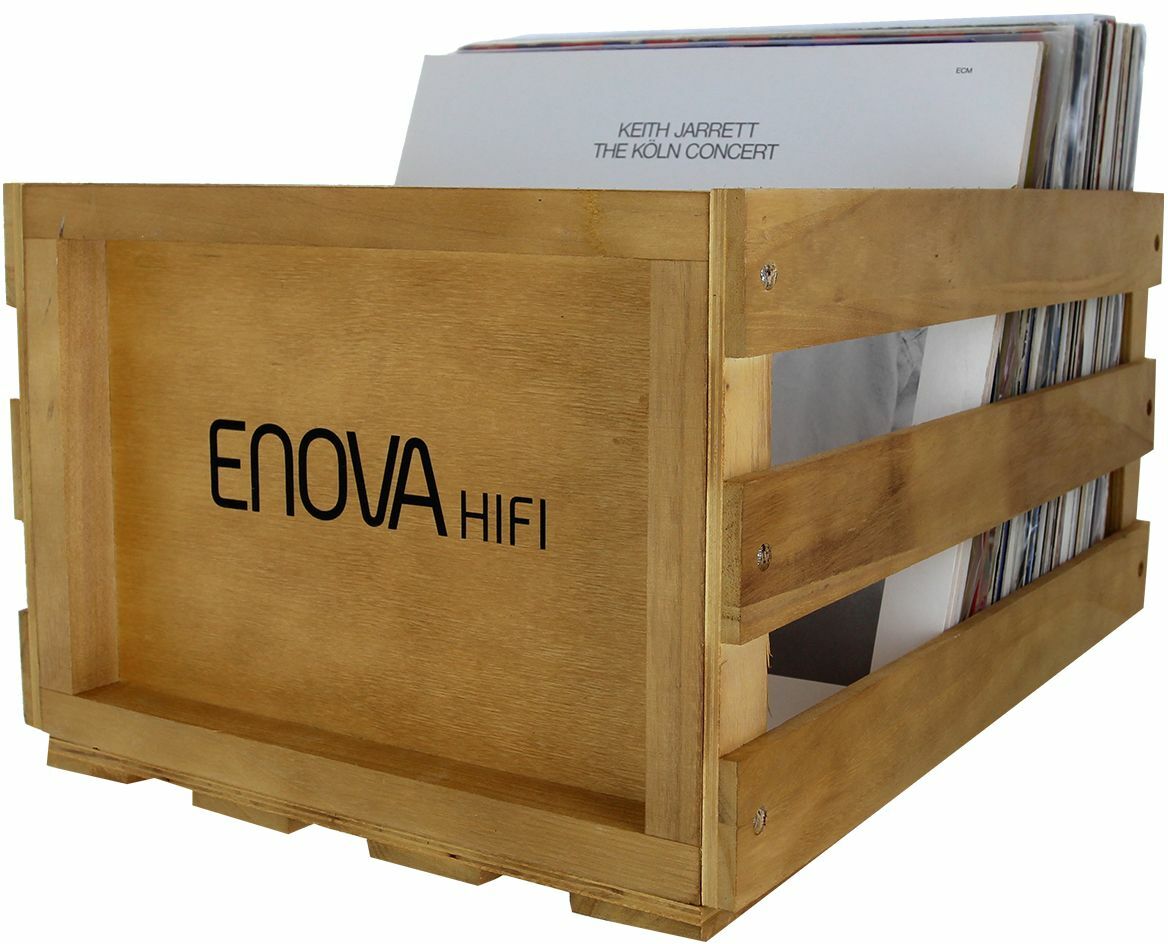 Enova Hifi Caisse Stockage 120 Lp (bois) - DJ storage - Main picture