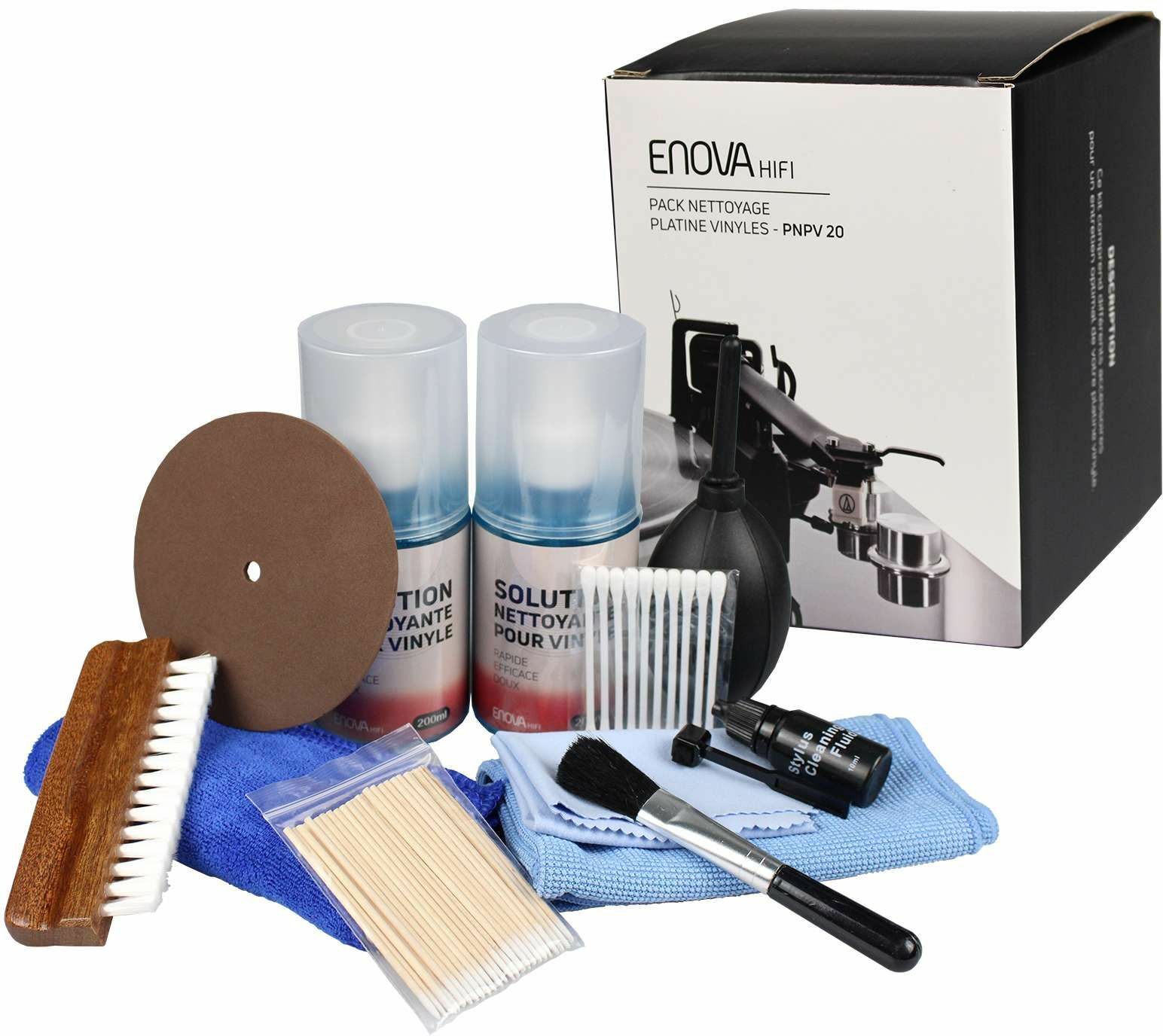 Enova Hifi Pack Nettoyage Platine Vinyle - Pnpv20 - Cleaning kit - Main picture