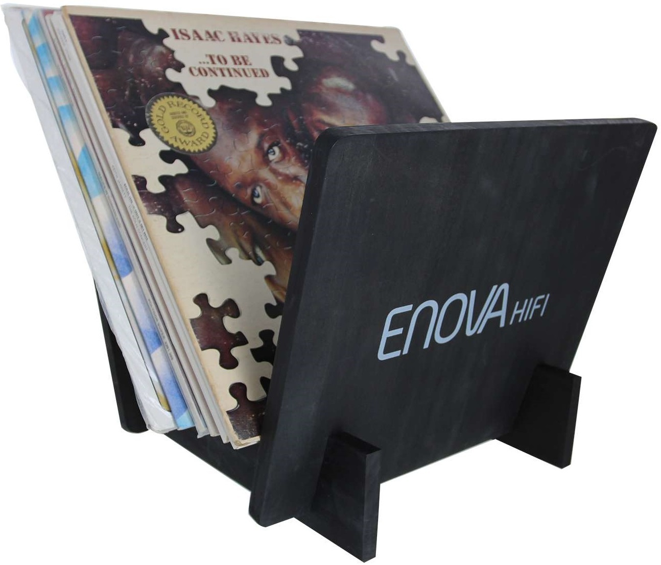 Enova Hifi Support Vinyle 25 Lp (black) - DJ storage - Main picture
