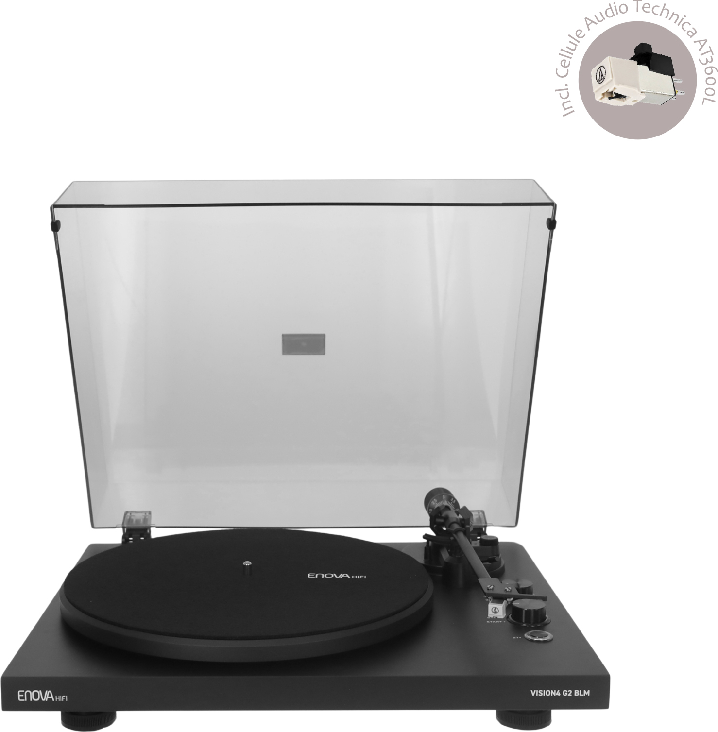 Enova Hifi Vision4 G2 Blm - Turntables Hifi - Main picture