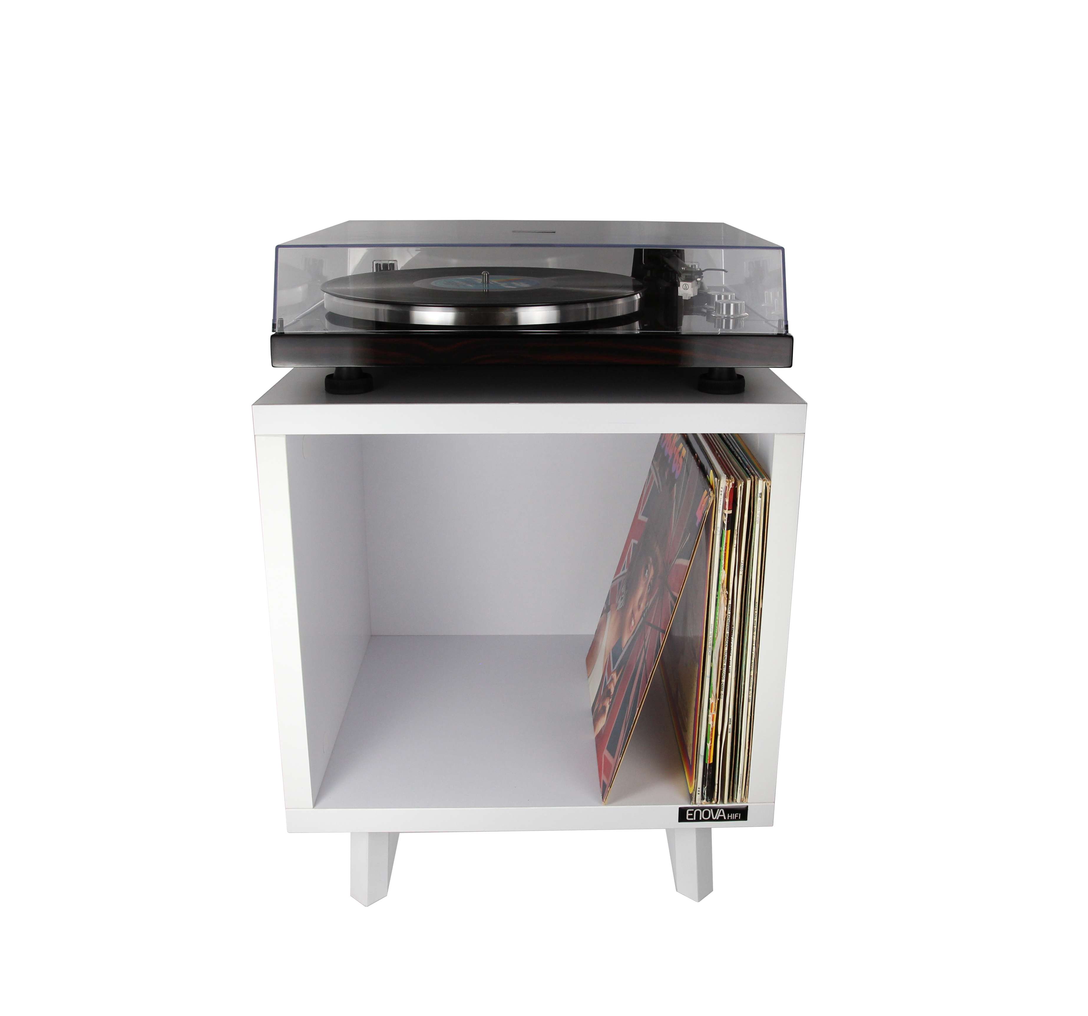 Enova Hifi Vinyle Lover Cube Wh - DJ storage - Variation 1