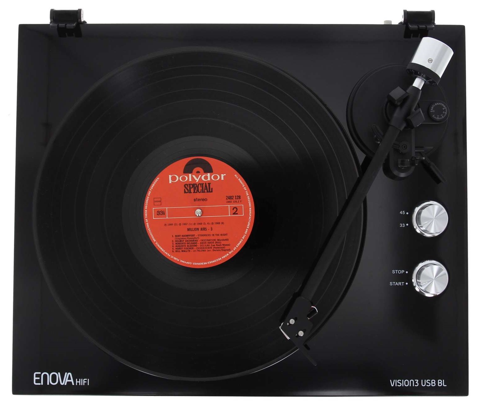 Enova Hifi Vision 3 Usb Bl - Turntables Hifi - Variation 1