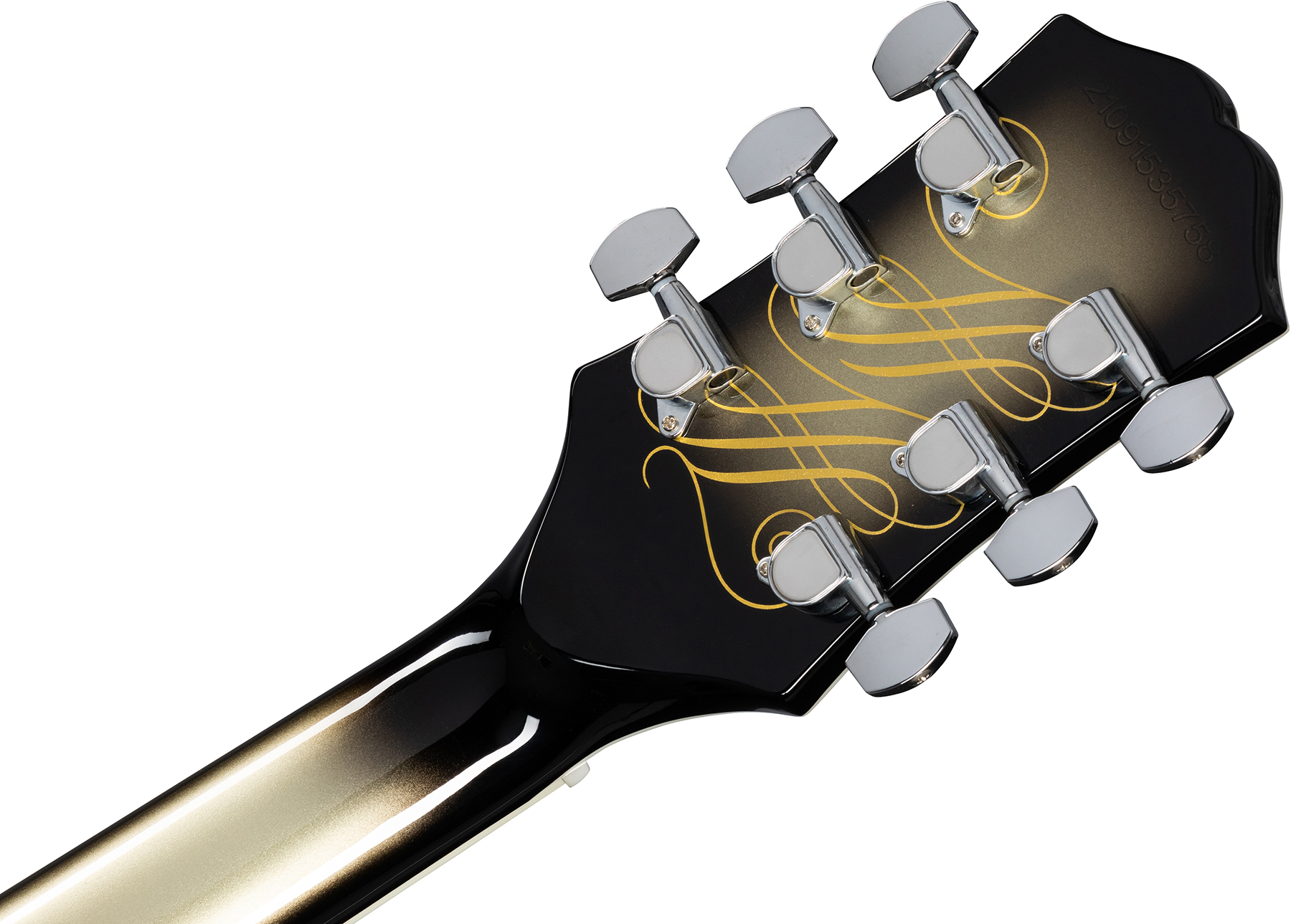 Epiphone Adam Jones Les Paul Custom Frazetta The Berserker Art Ltd 2h Ht Eb - Antique Silverburst - Single cut electric guitar - Variation 6