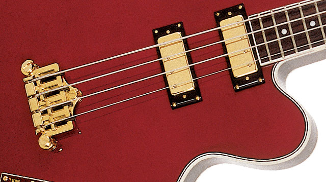 Epiphone Allen Woody Rumblekat Bass Signature Short Scale Rw - Wine Red - Semi & hollow-body electric bass - Variation 1
