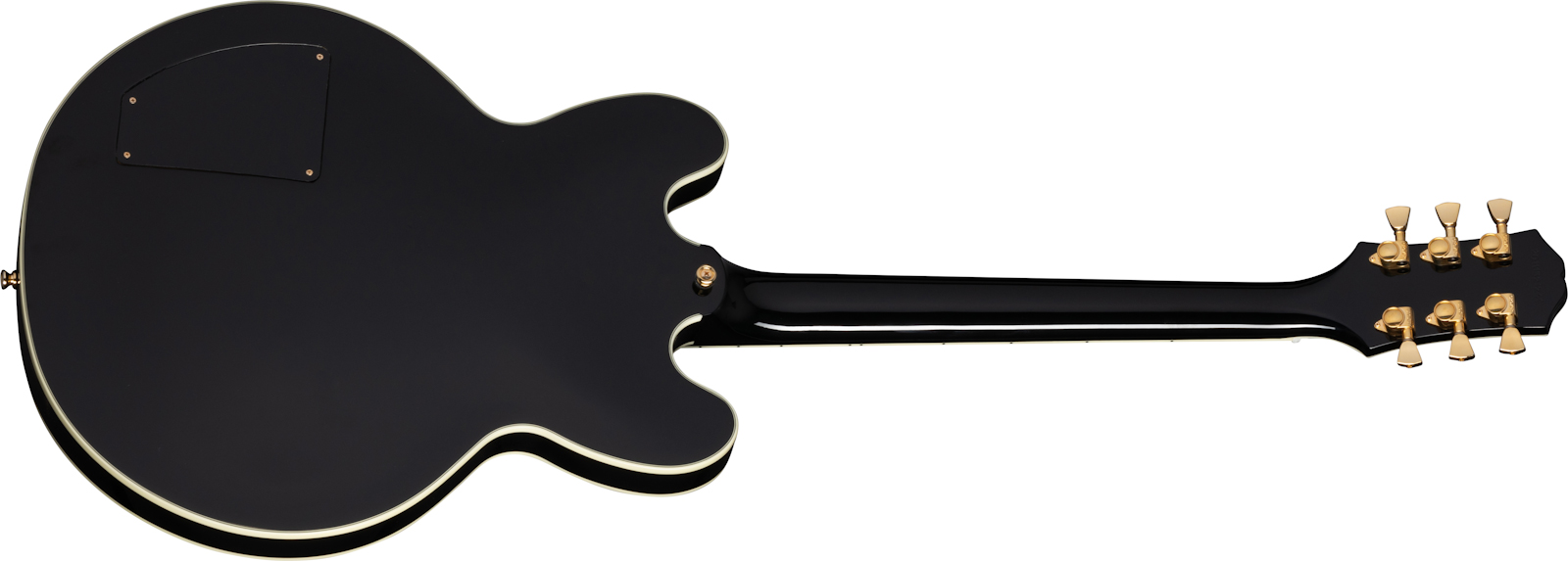 Epiphone Bb King Lucille 2021 Signature 2h Ht Eb - Ebony - Single cut electric guitar - Variation 1