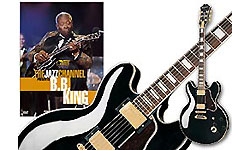 Epiphone B.b. King Lucille Gh - Ebony - Semi-hollow electric guitar - Variation 3