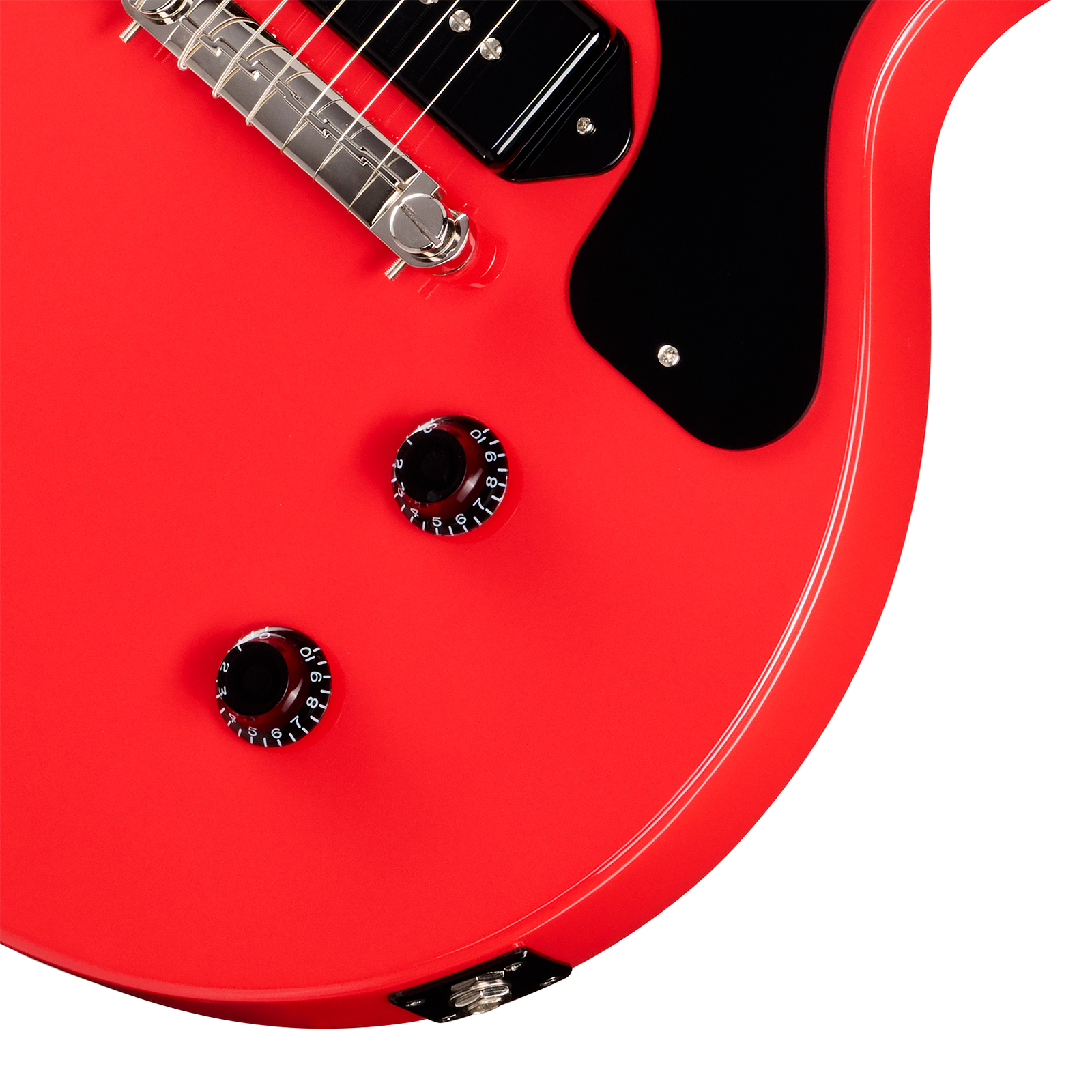 Epiphone Billy Joe Armstrong Les Paul Jr Signature 1s Ht Rw - Radiant Red - Single cut electric guitar - Variation 3