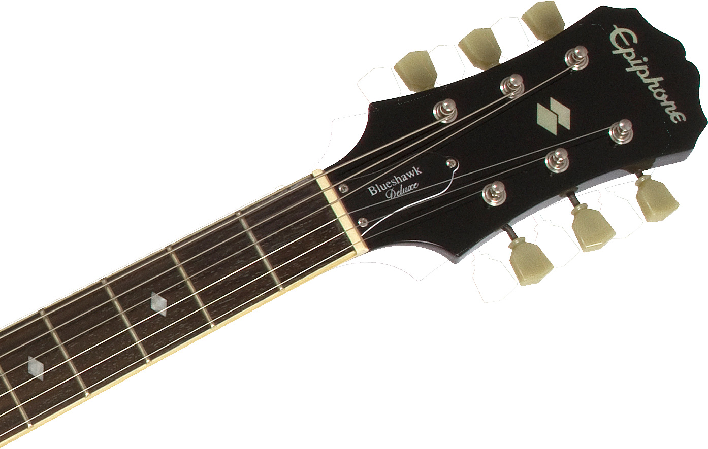 Epiphone Blueshawk Deluxe Ch - Midnight Sapphire - Semi-hollow electric guitar - Variation 2