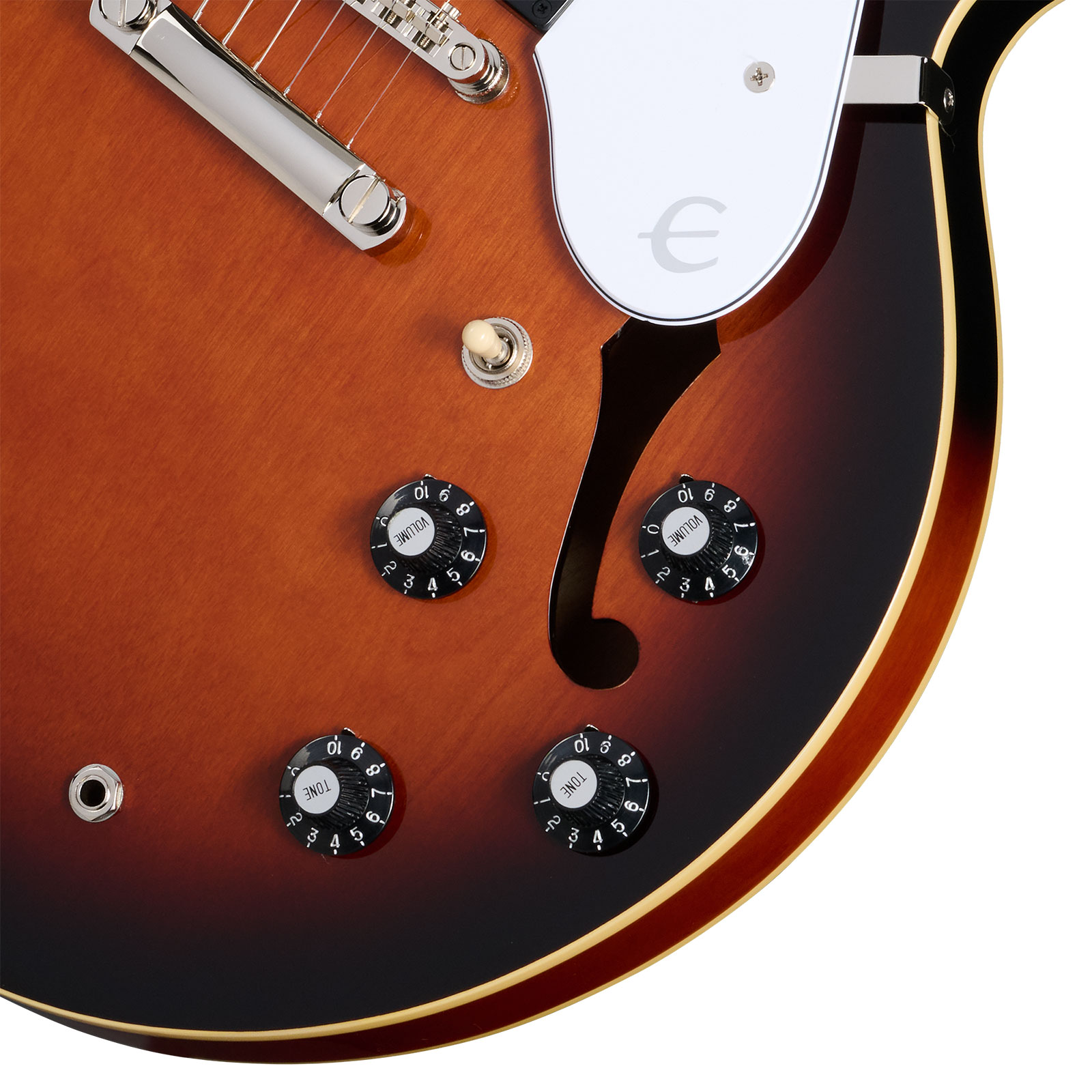 Epiphone Bonehead Riviera Signature 2h Ht Rw - Dark Tobacco Sunburst - Semi-hollow electric guitar - Variation 2