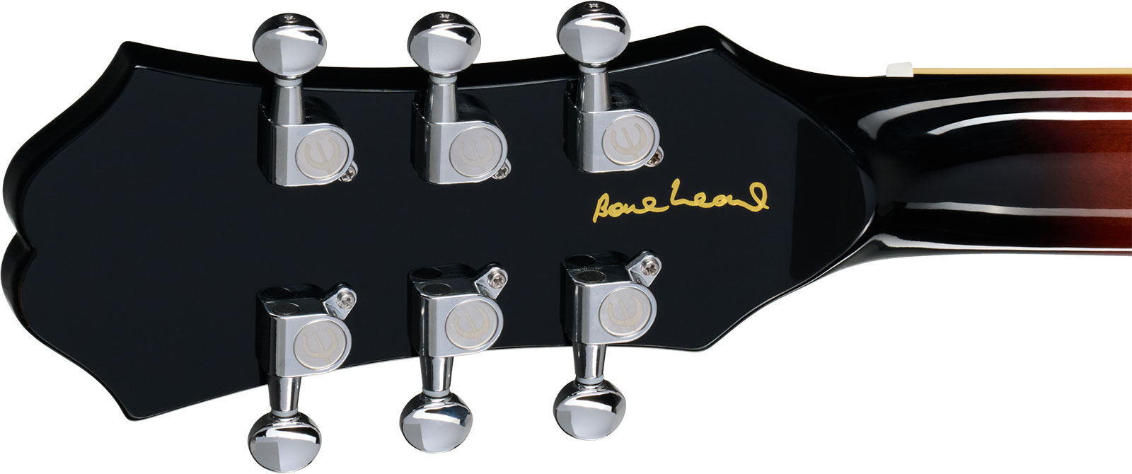 Epiphone Bonehead Riviera Signature 2h Ht Rw - Dark Tobacco Sunburst - Semi-hollow electric guitar - Variation 4