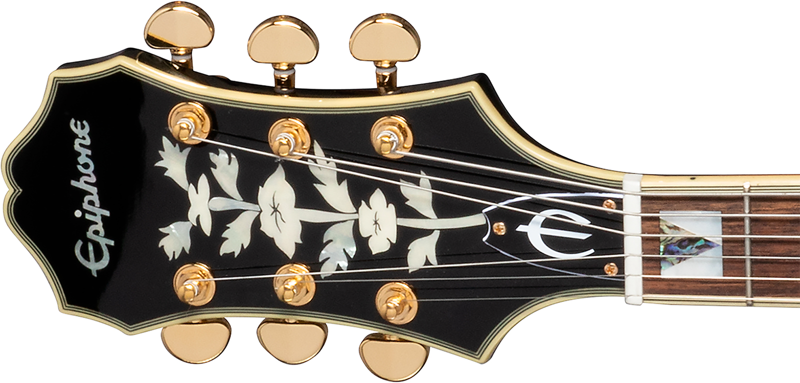 Epiphone Broadway Lh Original Archtops Gaucher 2h Ht Rw - Vintage Sunburst - Hollow-body electric guitar - Variation 4