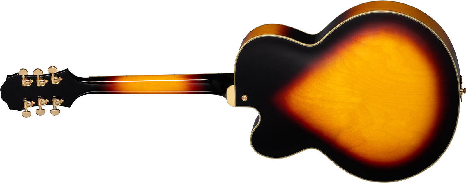 Epiphone Broadway Original Archtops 2h Ht Rw - Vintage Sunburst - Hollow-body electric guitar - Variation 1