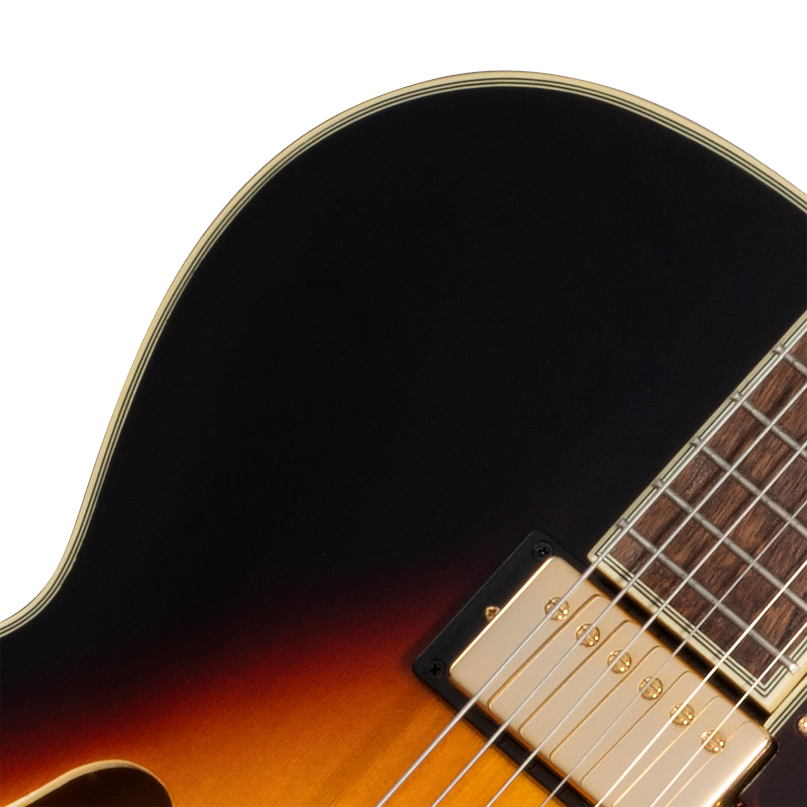 Epiphone Broadway Original Archtops 2h Ht Rw - Vintage Sunburst - Hollow-body electric guitar - Variation 2