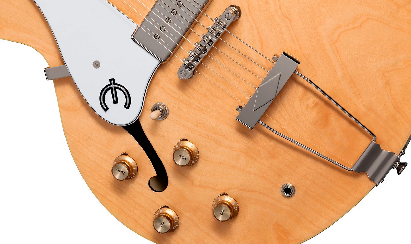 Epiphone Casino Archtop 2023 Lh Gaucher 2s P90 Ht Lau - Natural - Semi-hollow electric guitar - Variation 4