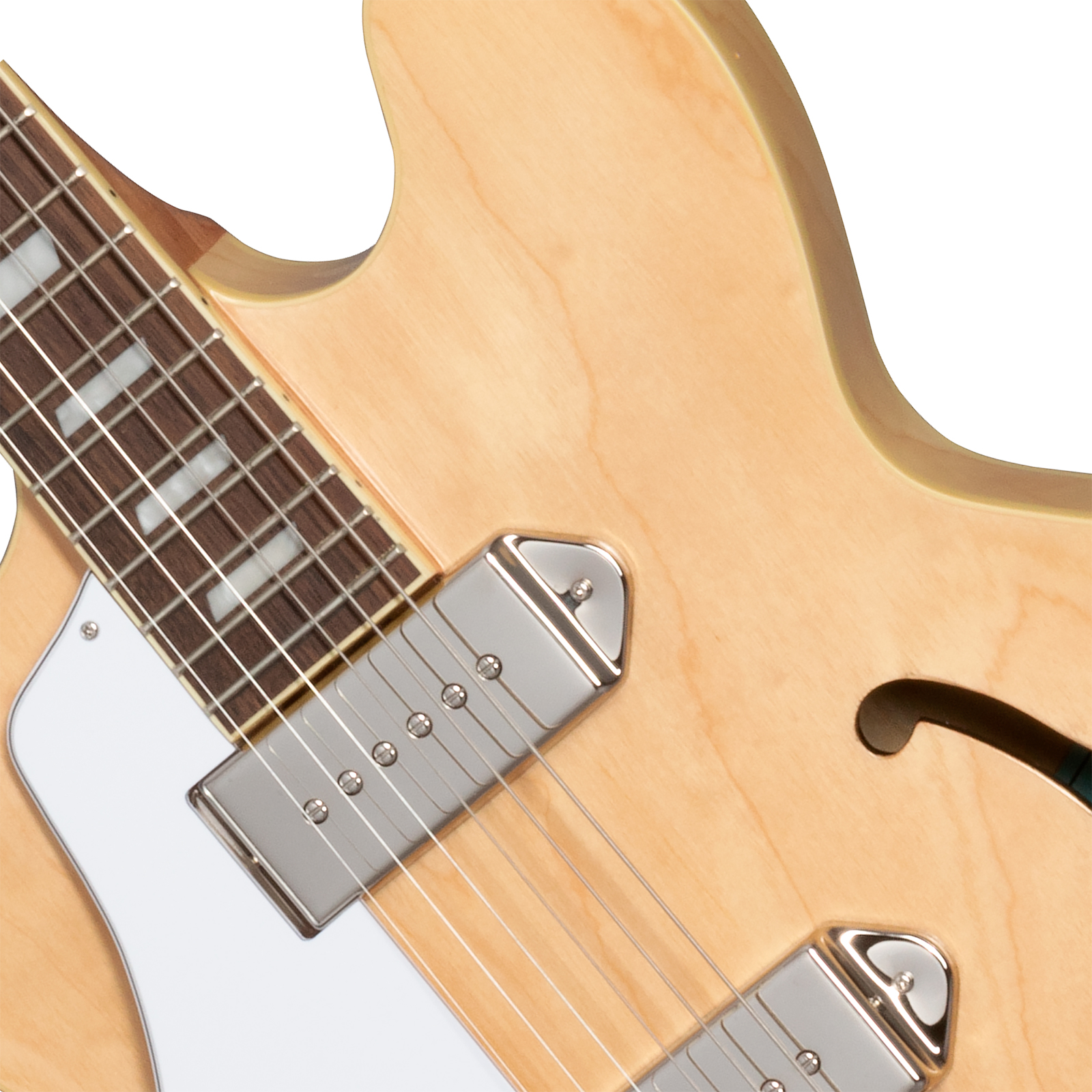 Epiphone Casino Lh Original Archtops Gaucher 2s P90 Ht Rw - Natural - Semi-hollow electric guitar - Variation 2