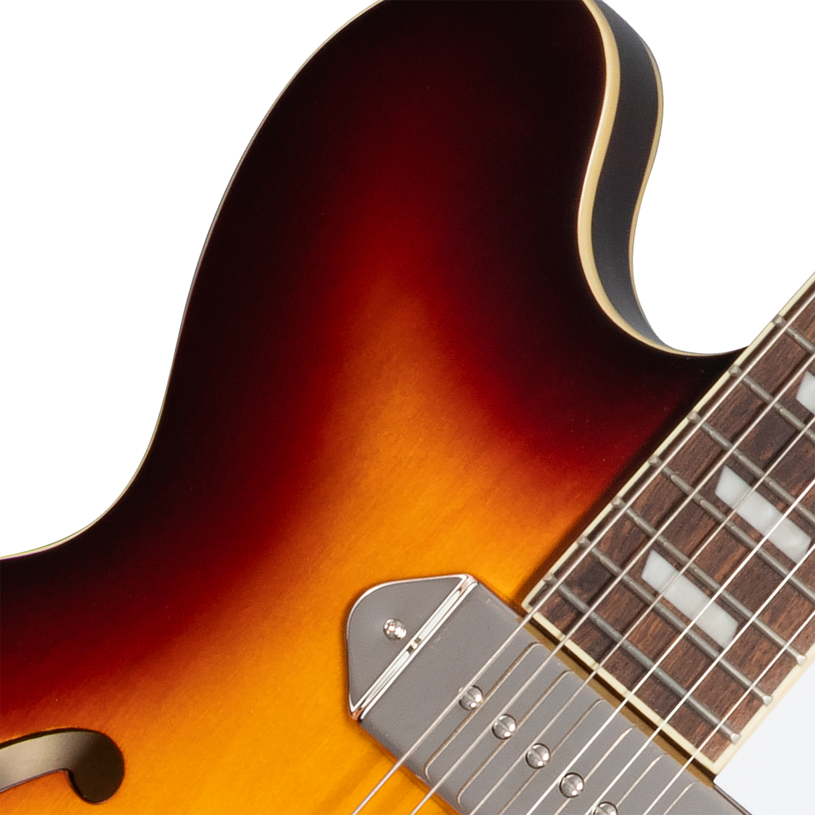 Epiphone Casino Original Archtops 2s P90 Ht Rw - Vintage Sunburst - Semi-hollow electric guitar - Variation 2