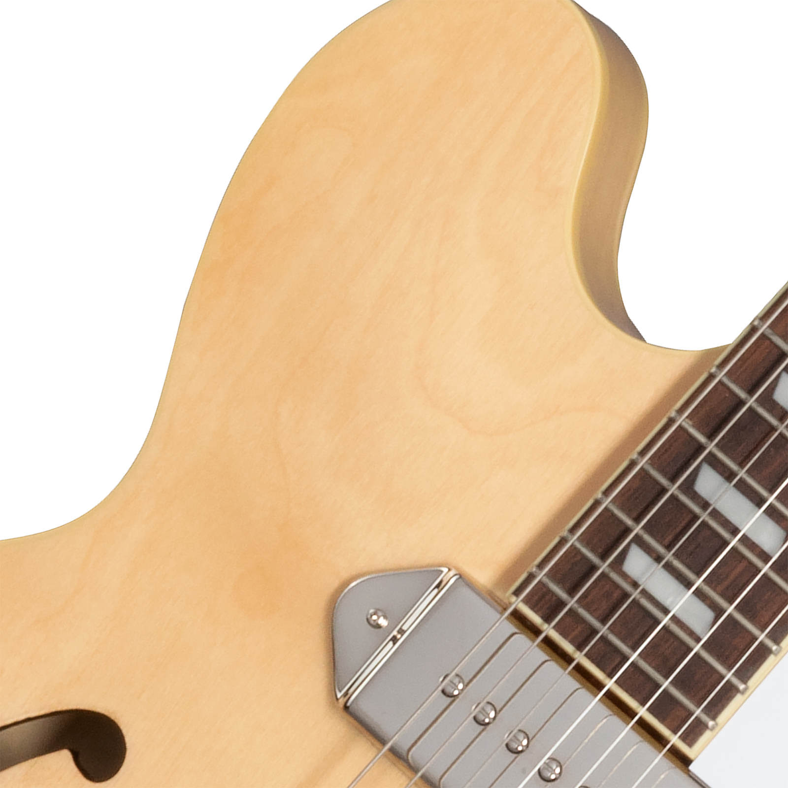 Epiphone Casino Original Archtops 2s P90 Ht Rw - Natural - Semi-hollow electric guitar - Variation 2