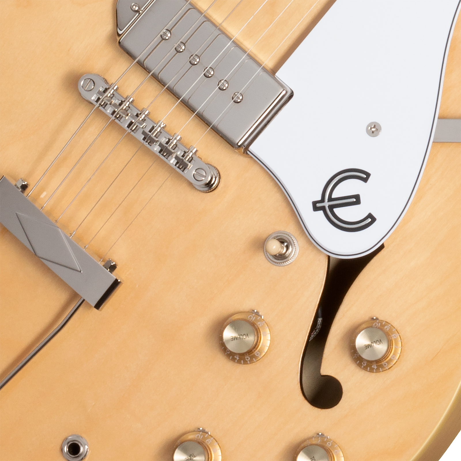 Epiphone Casino Original Archtops 2s P90 Ht Rw - Natural - Semi-hollow electric guitar - Variation 3