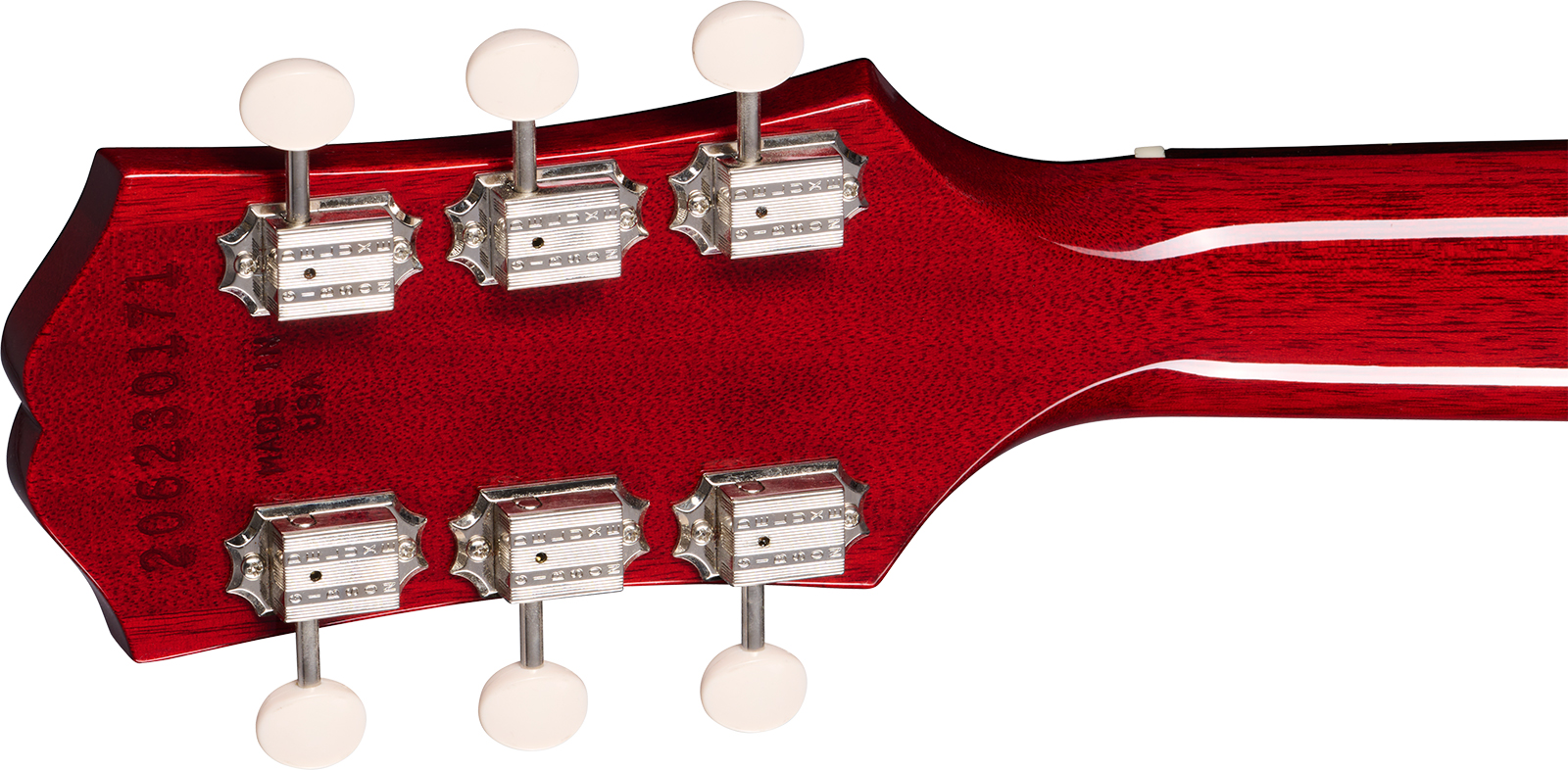 Epiphone Coronet Original Usa 1s P90 Ht Rw - Vintage Cherry - Retro rock electric guitar - Variation 4