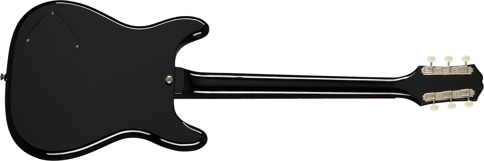 Coronet - ebony Retro rock electric guitar Epiphone