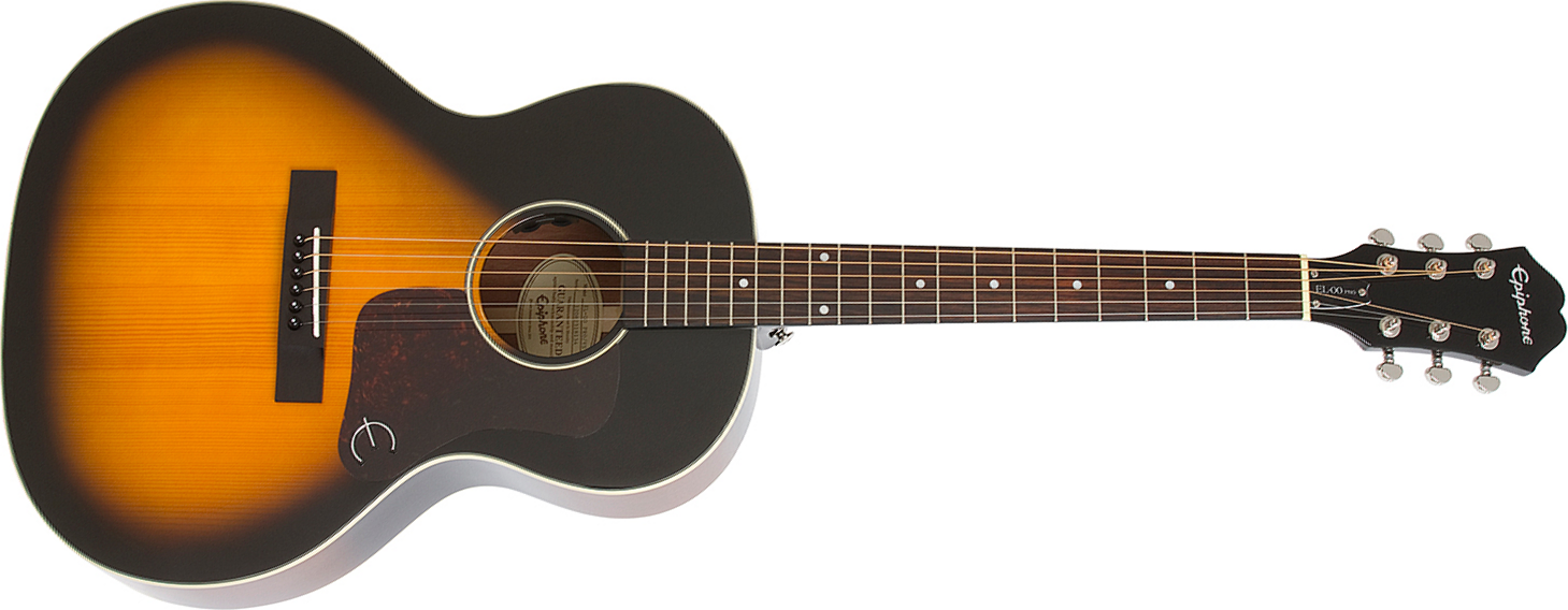 Epiphone El-00 Pro Concert Epicea Acajou Ch - Vintage Sunburst - Acoustic guitar & electro - Main picture