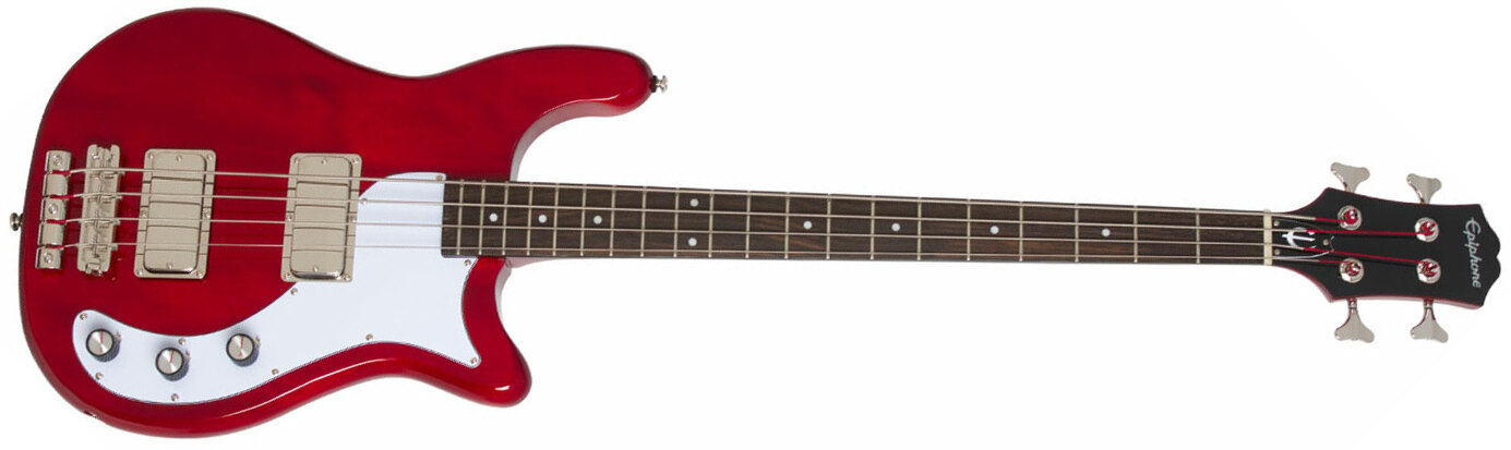 Epiphone Embassy Pro Bass Rw - Dark Cherry - Solid body electric bass - Main picture