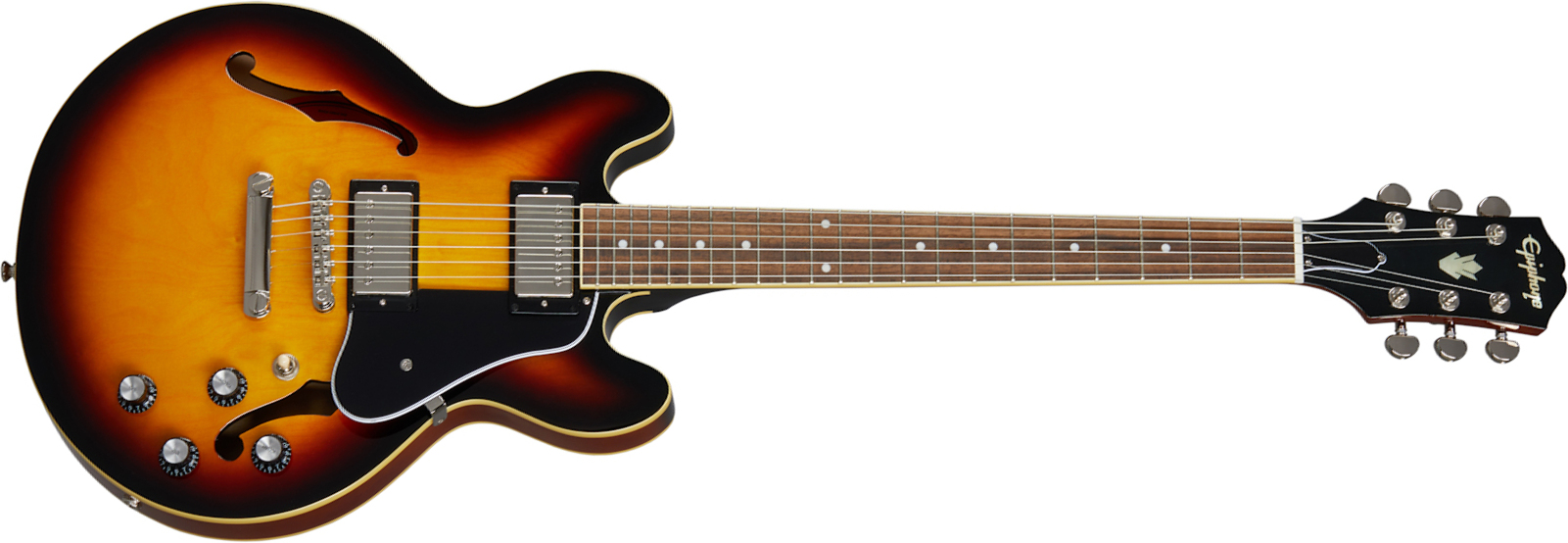 Epiphone Es-339 Inspired By Gibson 2020 2h Ht Rw - Vintage Sunburst - Semi-hollow electric guitar - Main picture