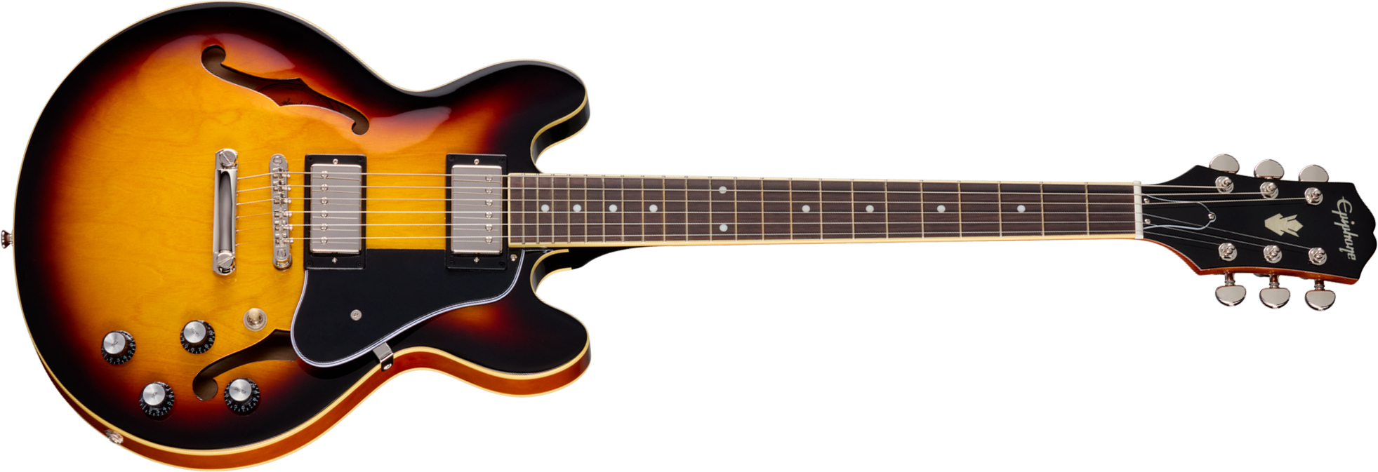 Epiphone Es339 Ibg 2h Ht Rw - Vintage Sunburst - Semi-hollow electric guitar - Main picture