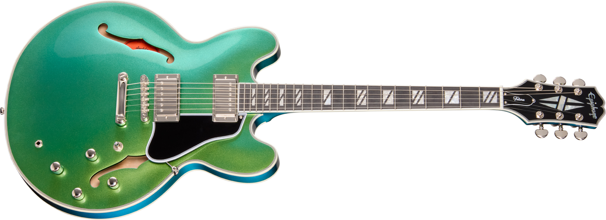Epiphone Es355 Futura Ibg 2h Ht Eb - Dragonfly Shift - Semi-hollow electric guitar - Main picture