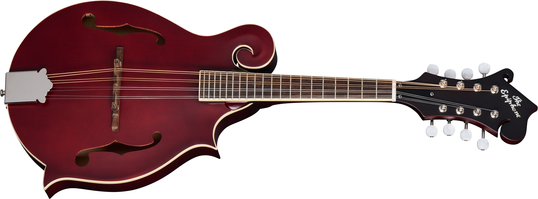 Epiphone F-5 Studio Insp. By Gibson Original - Wine Red Satin - Mandolin - Main picture